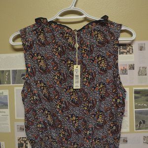 NWT Max Studio Multicolor Floral Print Maxi Dress